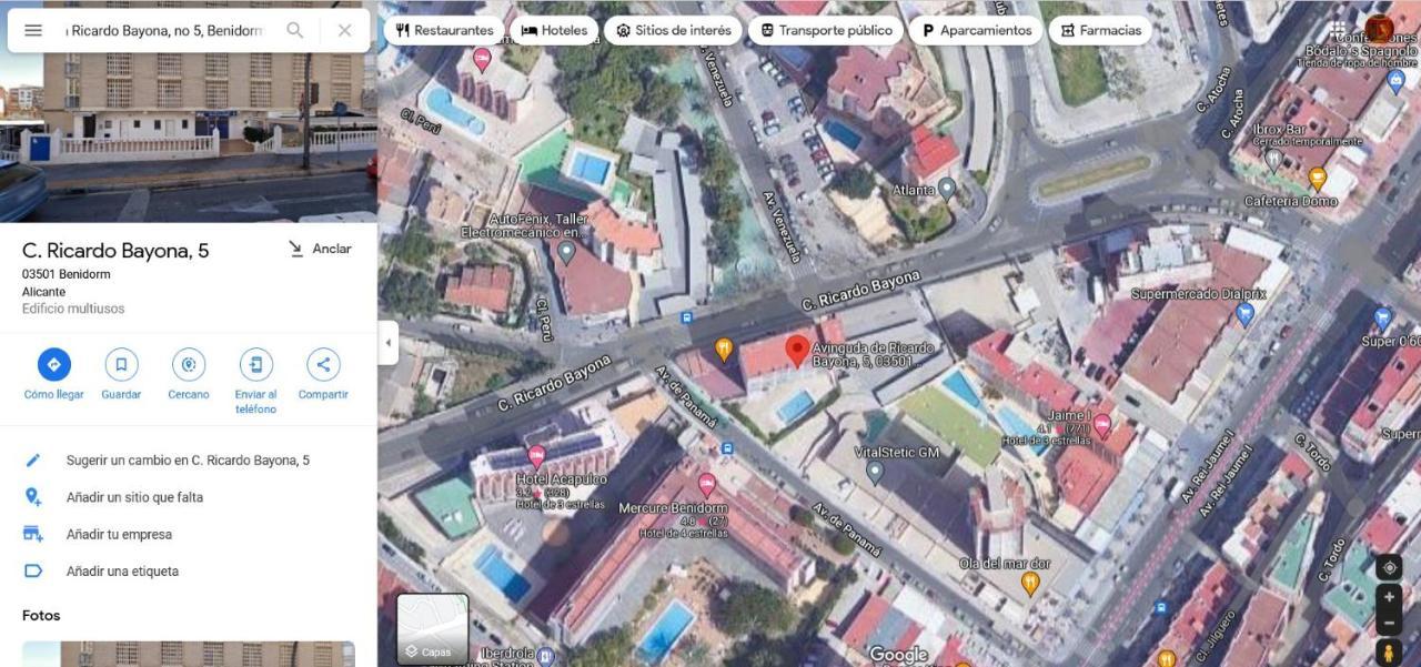 Apartamento Esturion Lägenhet Benidorm Exteriör bild